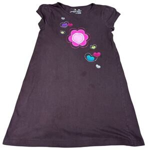 y2k 2000s Jumping Beans womens brown tshirt 6X floral retro emo grunge indie